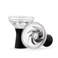 Apocalypse Μπολ Σιλικόνης με Γυαλί Μαύρο